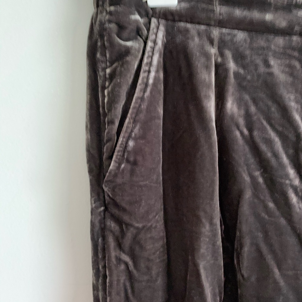 Anthropologie cuffed velvet trousers - Picture 7 of 8